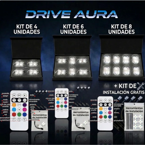 Kit Premium Iluminación Ambiental LED RGB